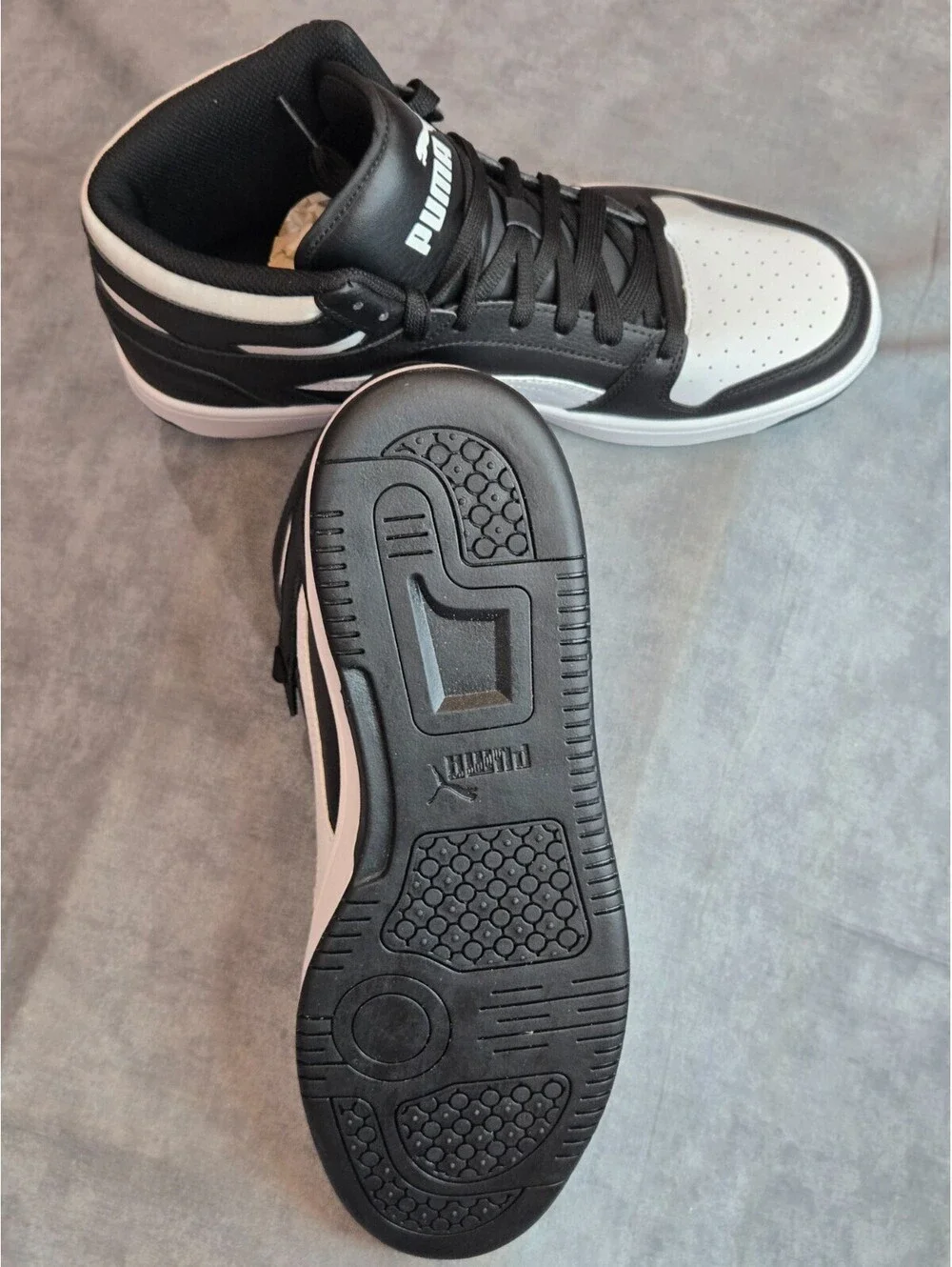 PUMA Rebound LayUp SL - Black / White (369573-01) Men's 10.5 BRAND NEW IN BOX